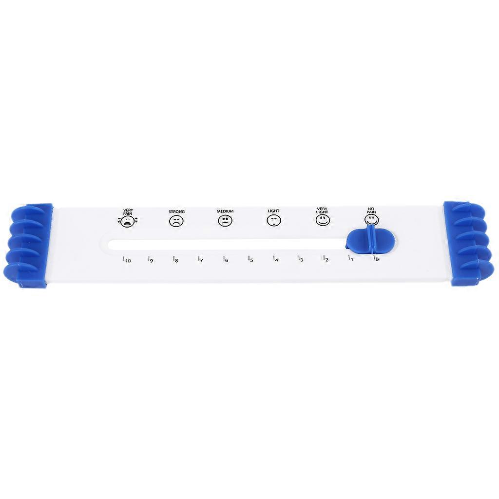 Pain Scale Ruler Practical Pain Ache Testing Record Scale Ruler Muscle ...