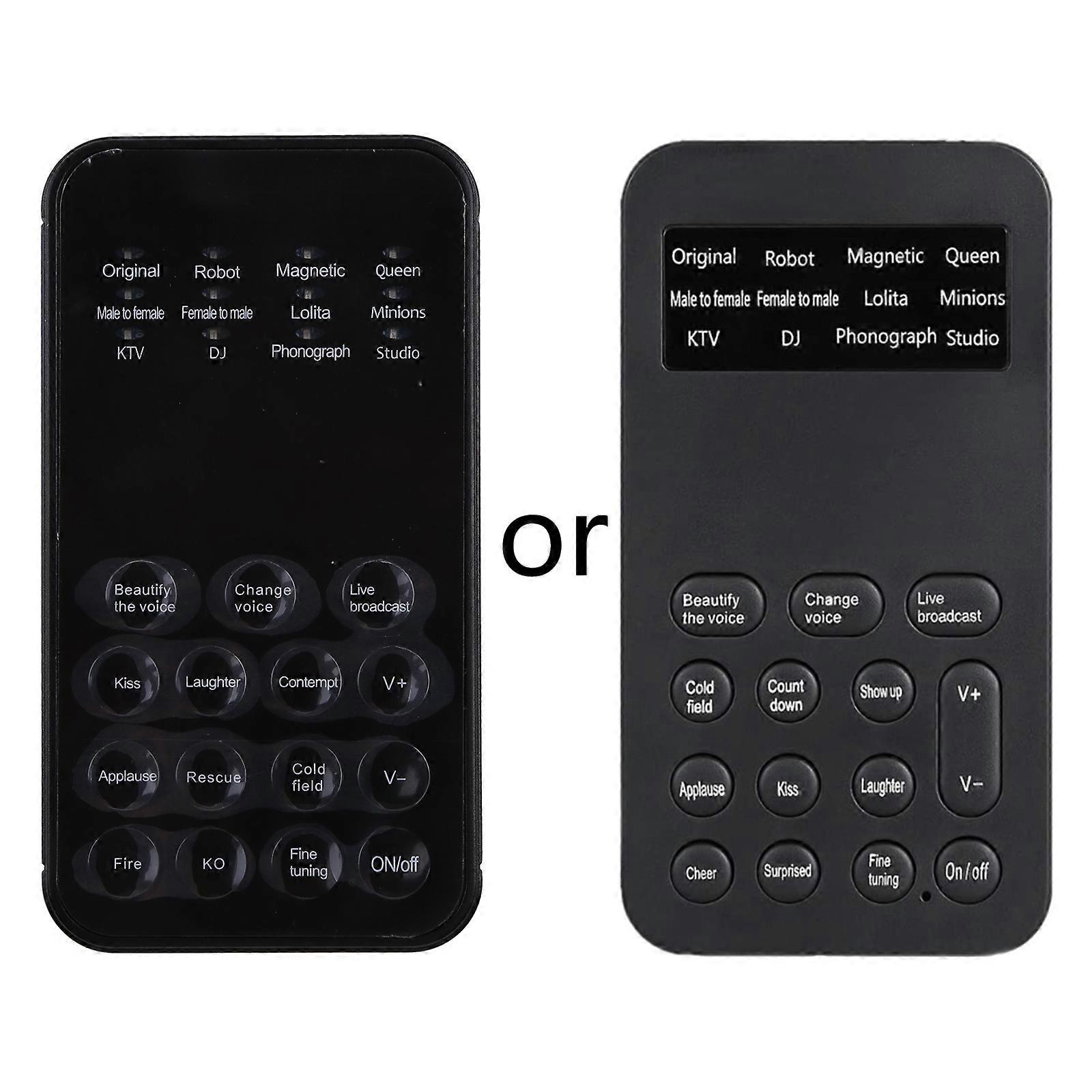 Voice Changer 7 Different Voice Modifiers for Tricking 3.5mm Mini Voice for Phone Pad Computer Gifts for Boys