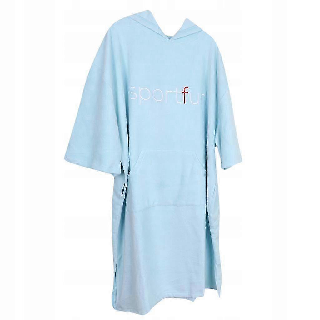 Water Absorbing Microfiber Surf Wetsuit Light Blue