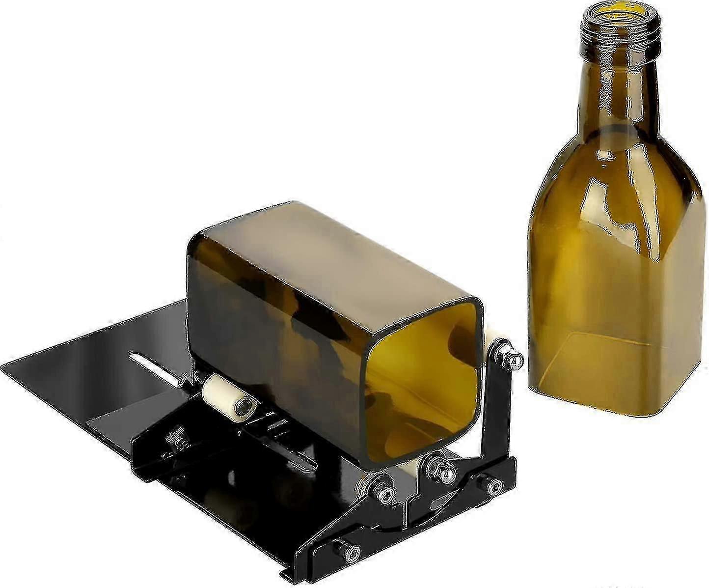 Adjustable Glass Bottle Cutter Tool for Square Round Wine Bottles, DIY Crafting Drinking Glasses & Vases