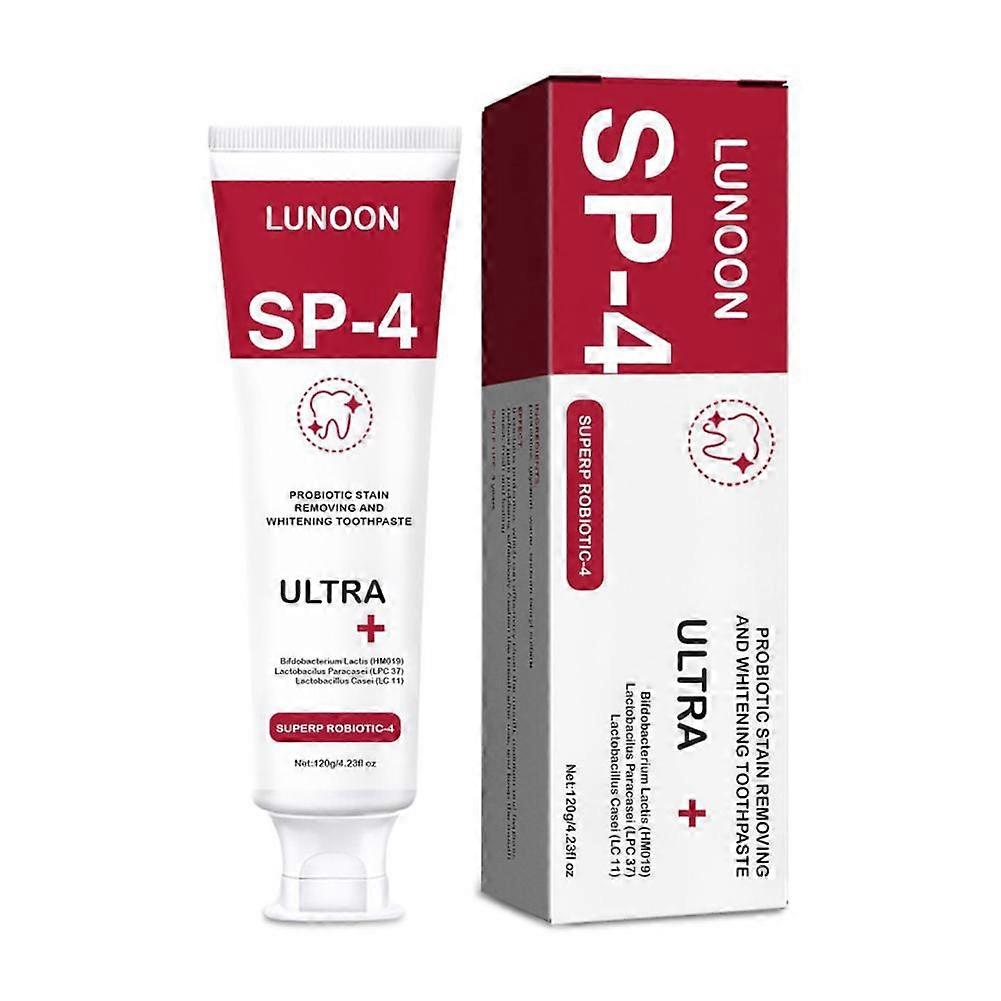 120g(A)$LUNOON probiotic whitening fresh breath toothpaste gum care oral cleaning teeth toothpaste