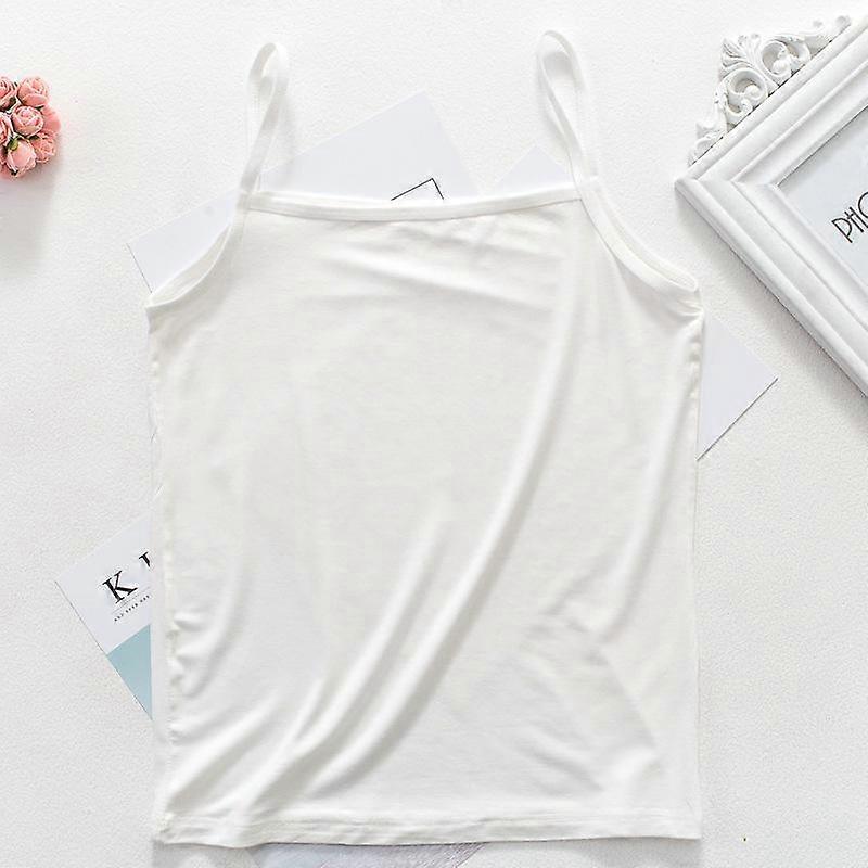 Women's Summer Tight Solid Color Sling Vest Halter T-shirt Casual Slim Tank Tops