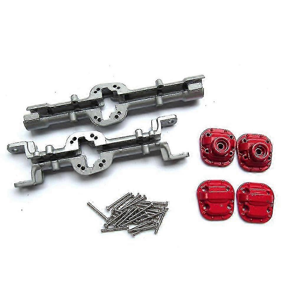 Vorder- und Hinterachsgehäuse aus Metall für MN D90 D91 MN99 MN99s 1/12 RC Car Upgrade Teile