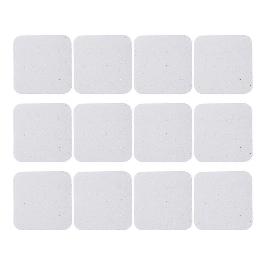 White Sublimation Magnet Blanks for Home Use Easy to with Clear Printing 12 Pcs