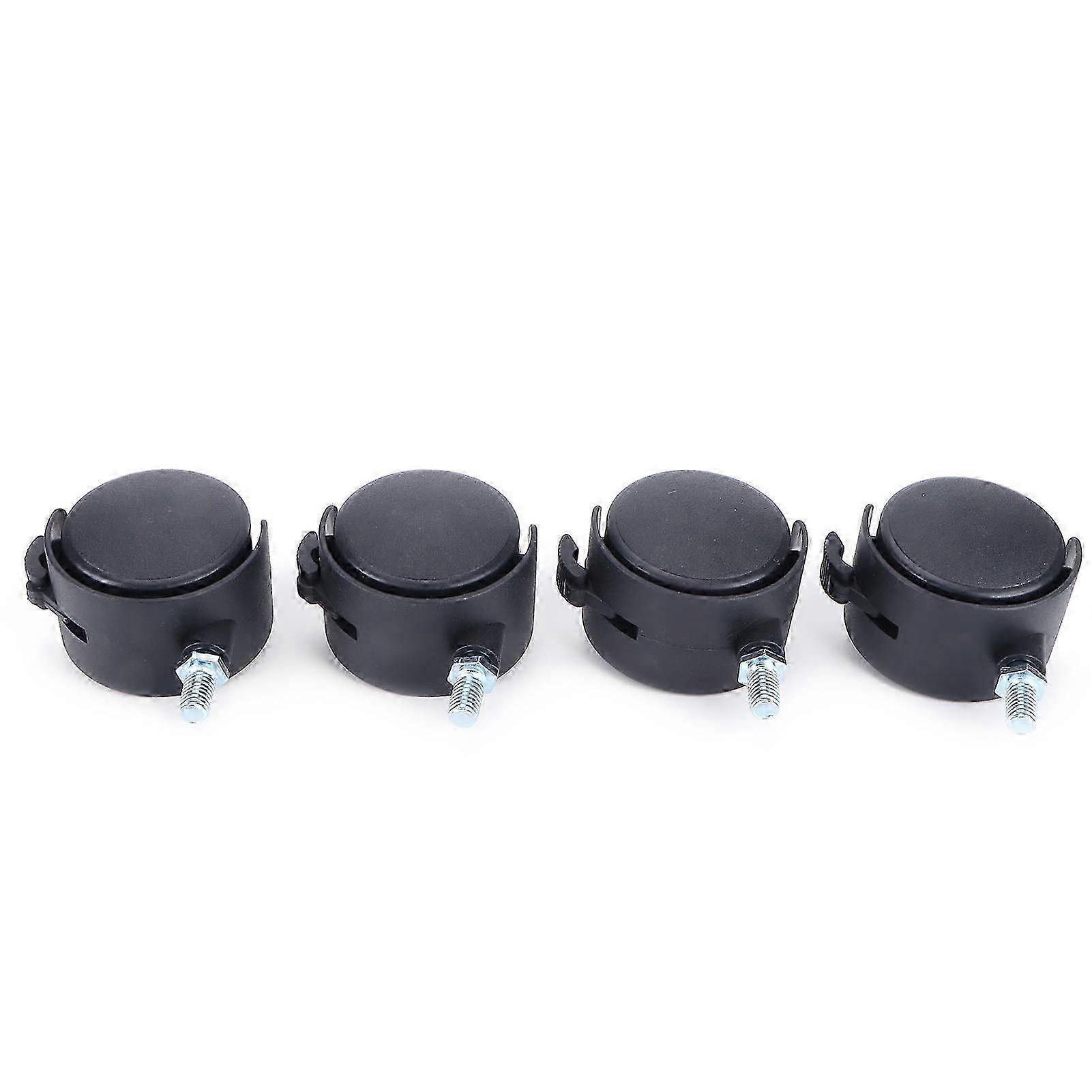 4Pcs 2in Universal Casters with Brake Mute 360 Degree Rotating Wheels Furniture Supply