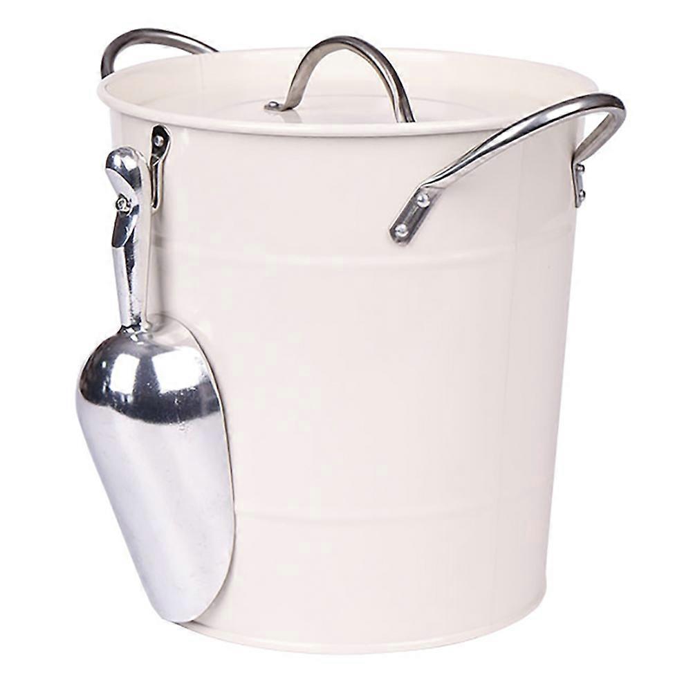 Ice Bucket Small Iron Bucket Parties 4.5L Cooling 1 Set