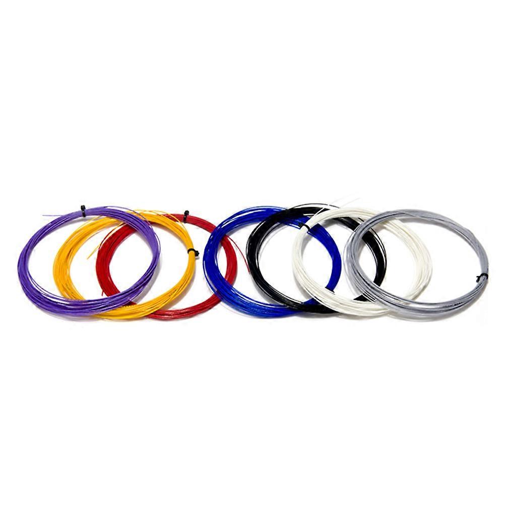 Badminton Accessories Racket String Replacement Training Badminton Players 0.69mm Assorted Color 1Pcs