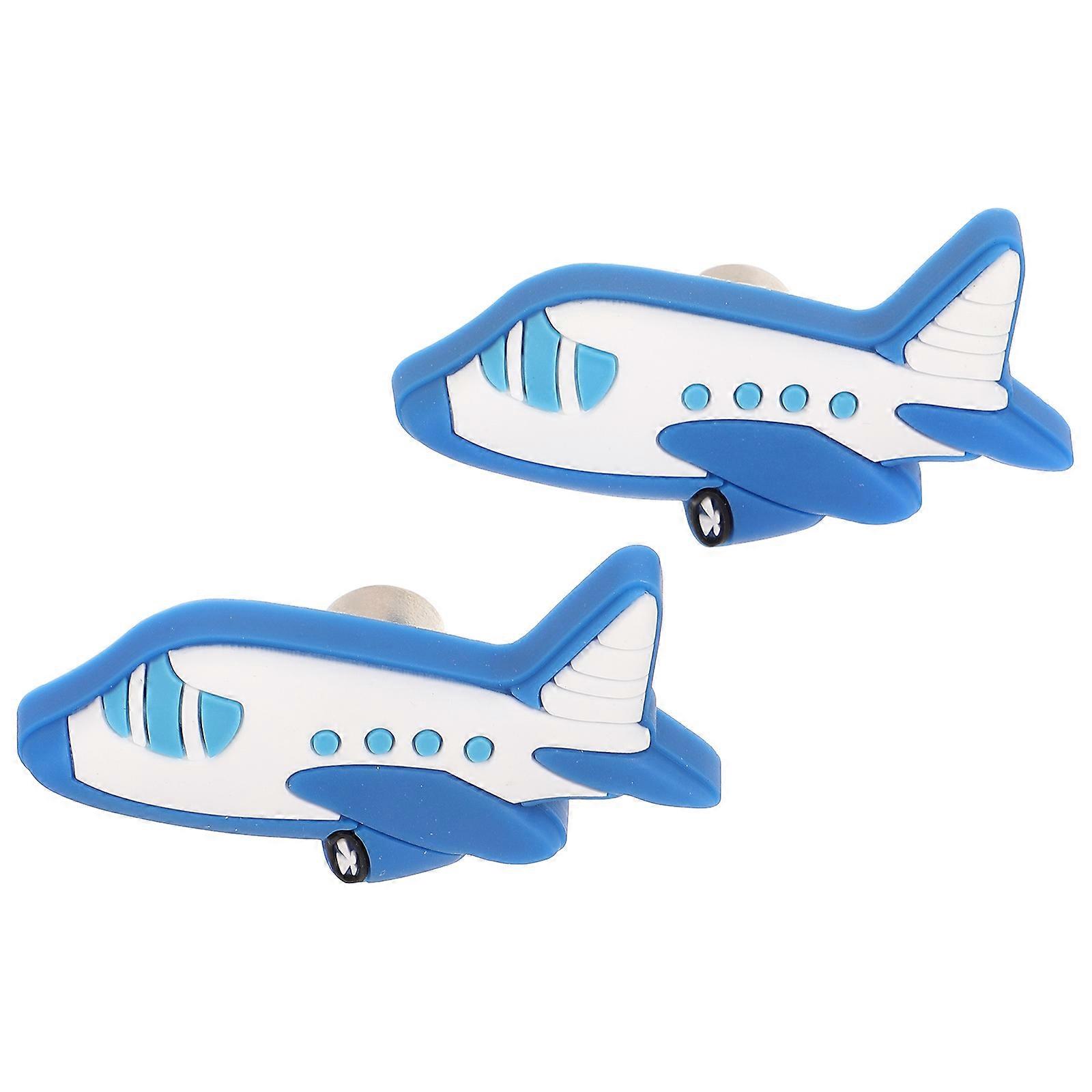 Cupboard Handles Airplane Shape Cabinet Handle Pull Non Slip Grip 2Pcs
