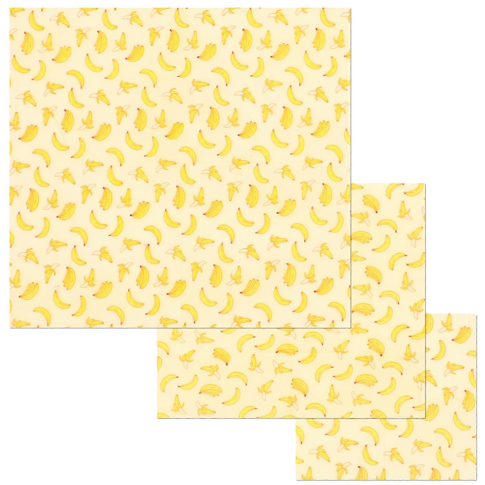 Non-Stick Beeswax Wraps Food Packing Paper Reusable For Weddings 3 Sheets