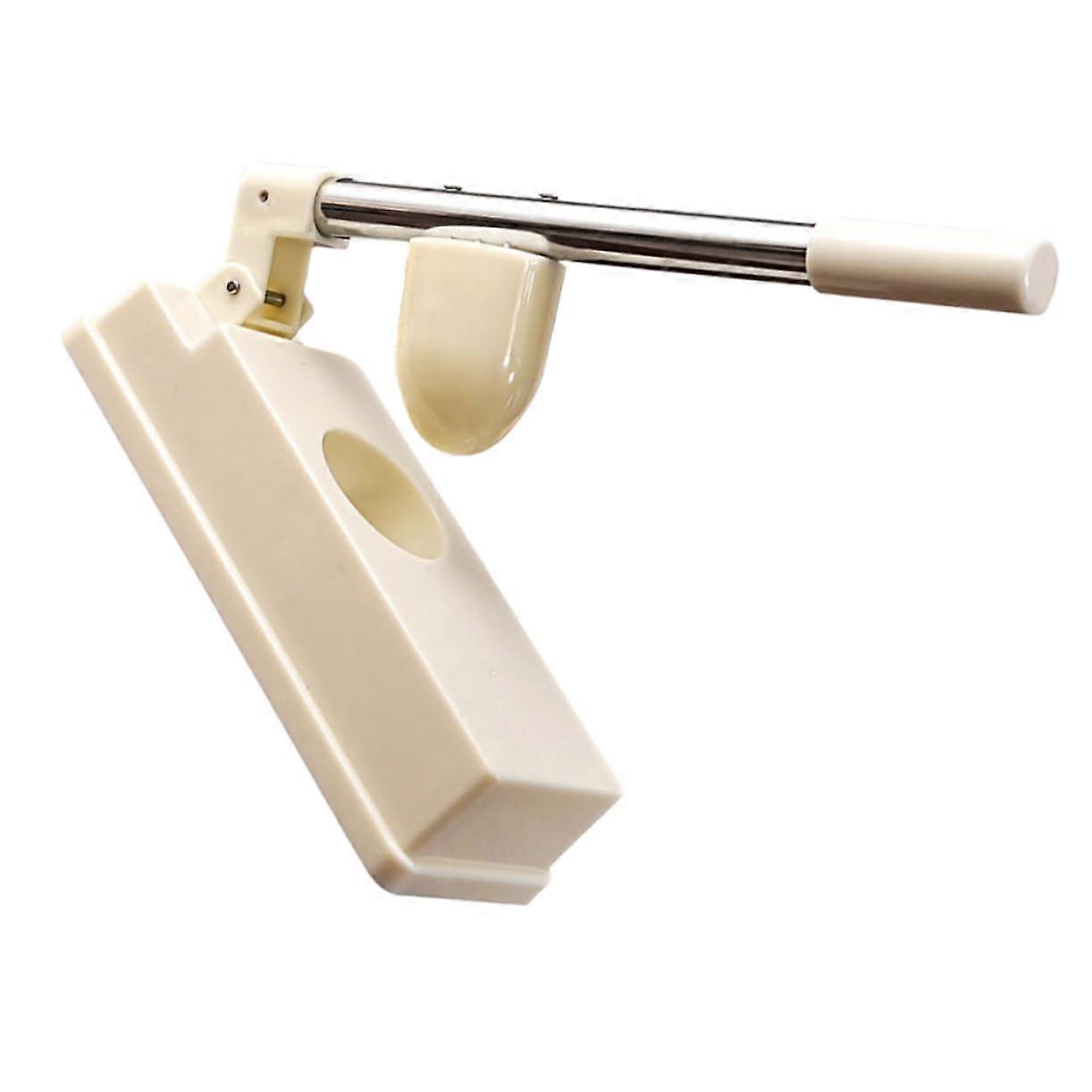 Dumpling Skin Press Mould with Ergonomic Handle, Improved Depth, White
