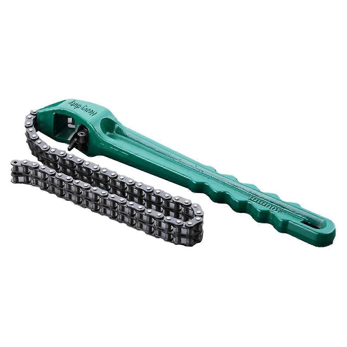 Chain Wrench Tool Adjustable Oil Filter Puller Strap Universal Ergonomic Handle Grip Wrench Chain S