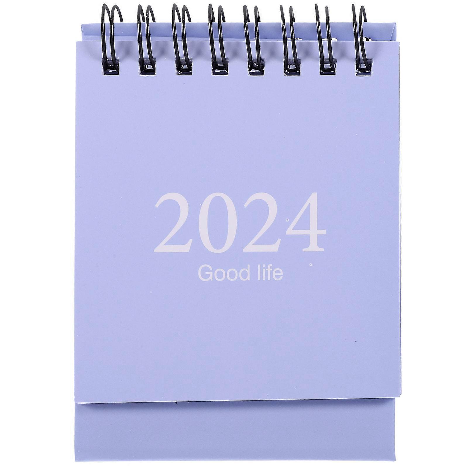 Desk Calendars Mini Calendar 2024 Simple Decorative 1Pack