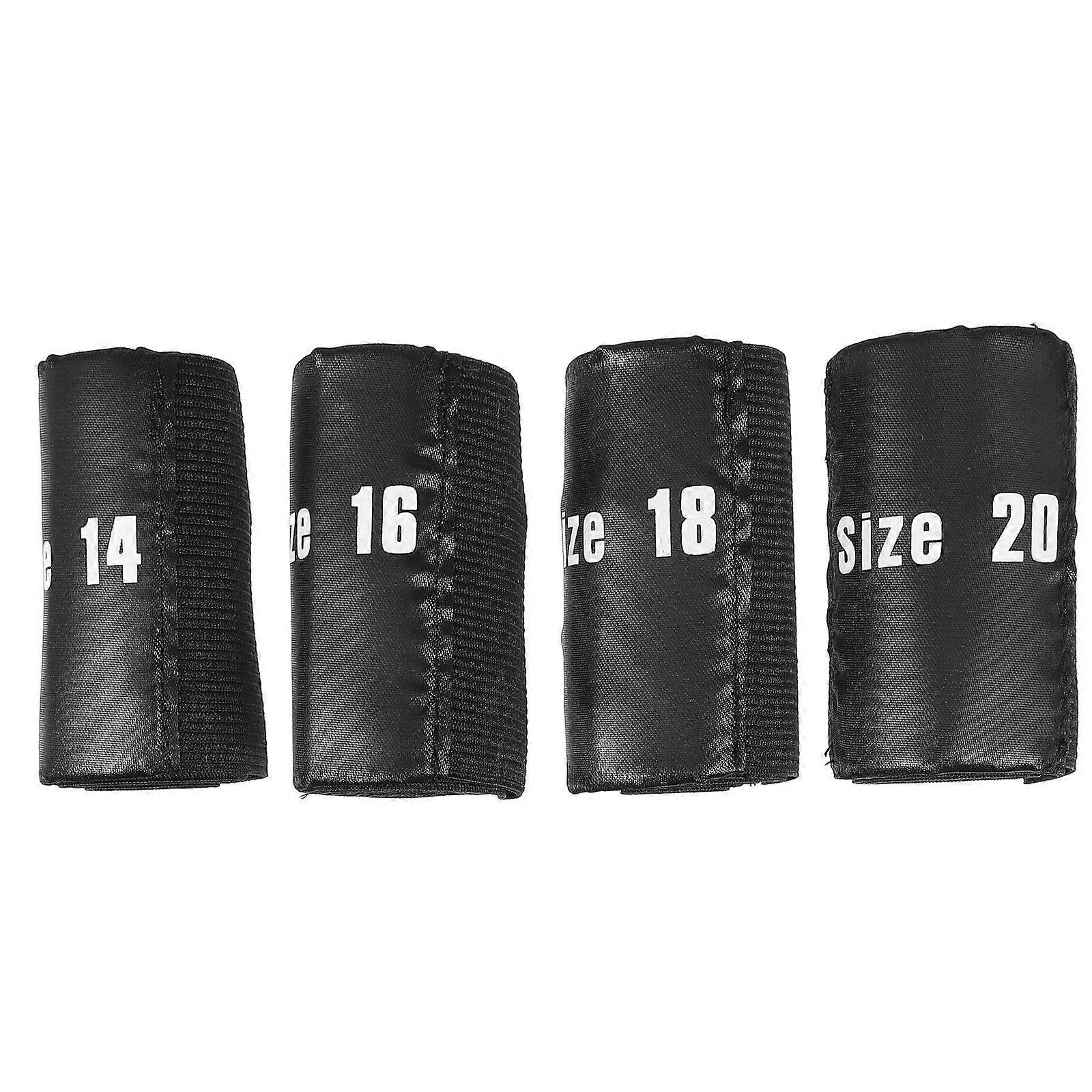 Drumming Practice Pad Elastic Belts Cymbal Mute Belts Noise Reduction 4Pcs