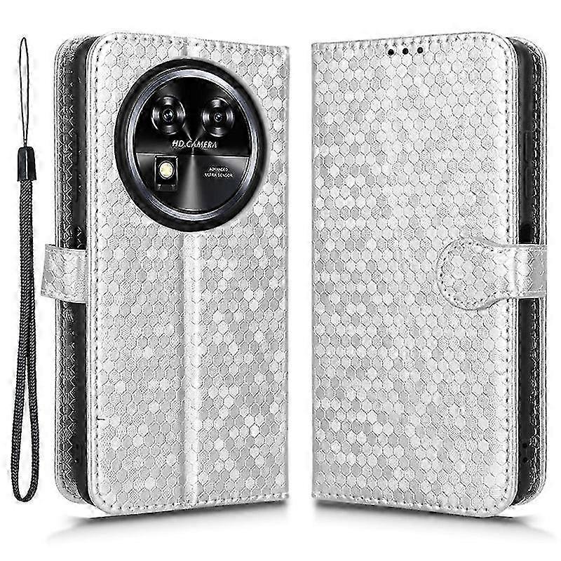 Protective Dot Pattern PU Leather Case for Certain Brand Smartphone