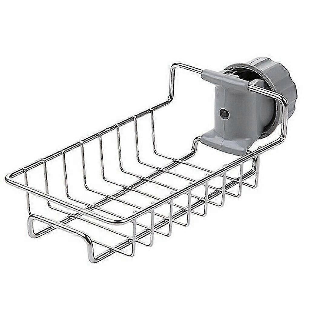 Storage Rack for 3 Boxes, Metal Shelf for Space-Saving Box Storage, Expandable Storage Rack, Gray