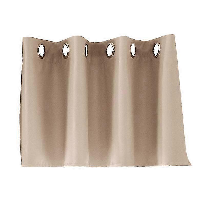 Solid Color Window Curtain Living Room Kitchen Light Blocking Drapes Home Decor