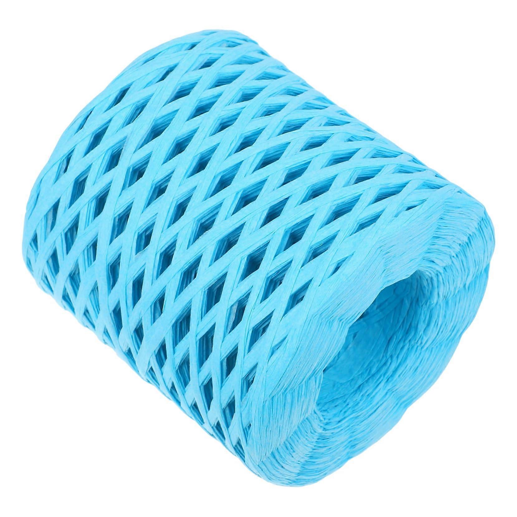 1 roll kraft paper ribbon for gift wrapping, twine paper string for crafting, DIY rope, and handicrafts