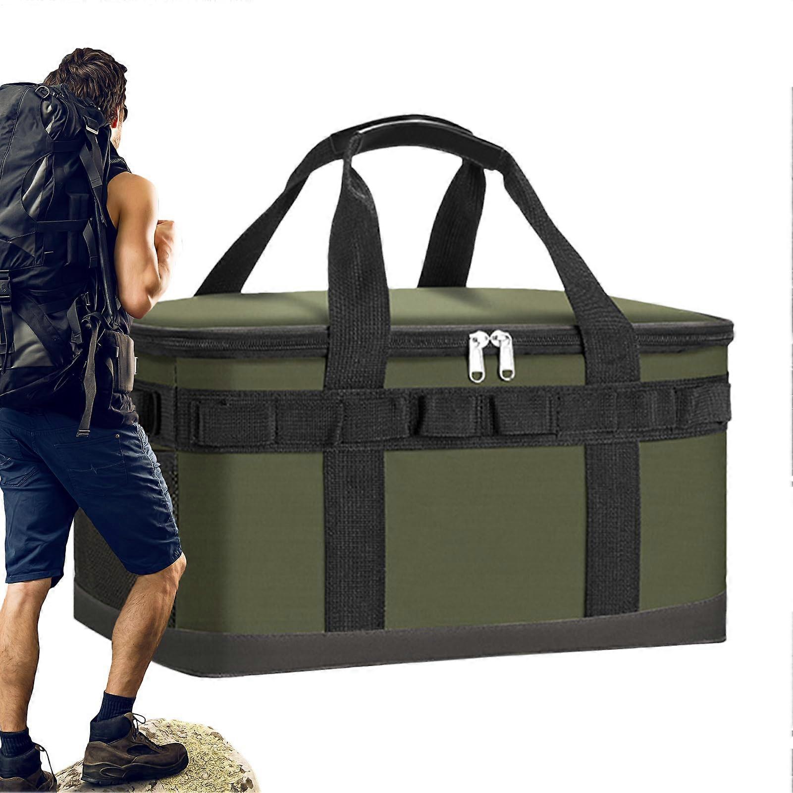 حقيبة تبريد محمولة معزولة للماء للشاطئ ، نزهة ، سفر ، في الهواء الطلق