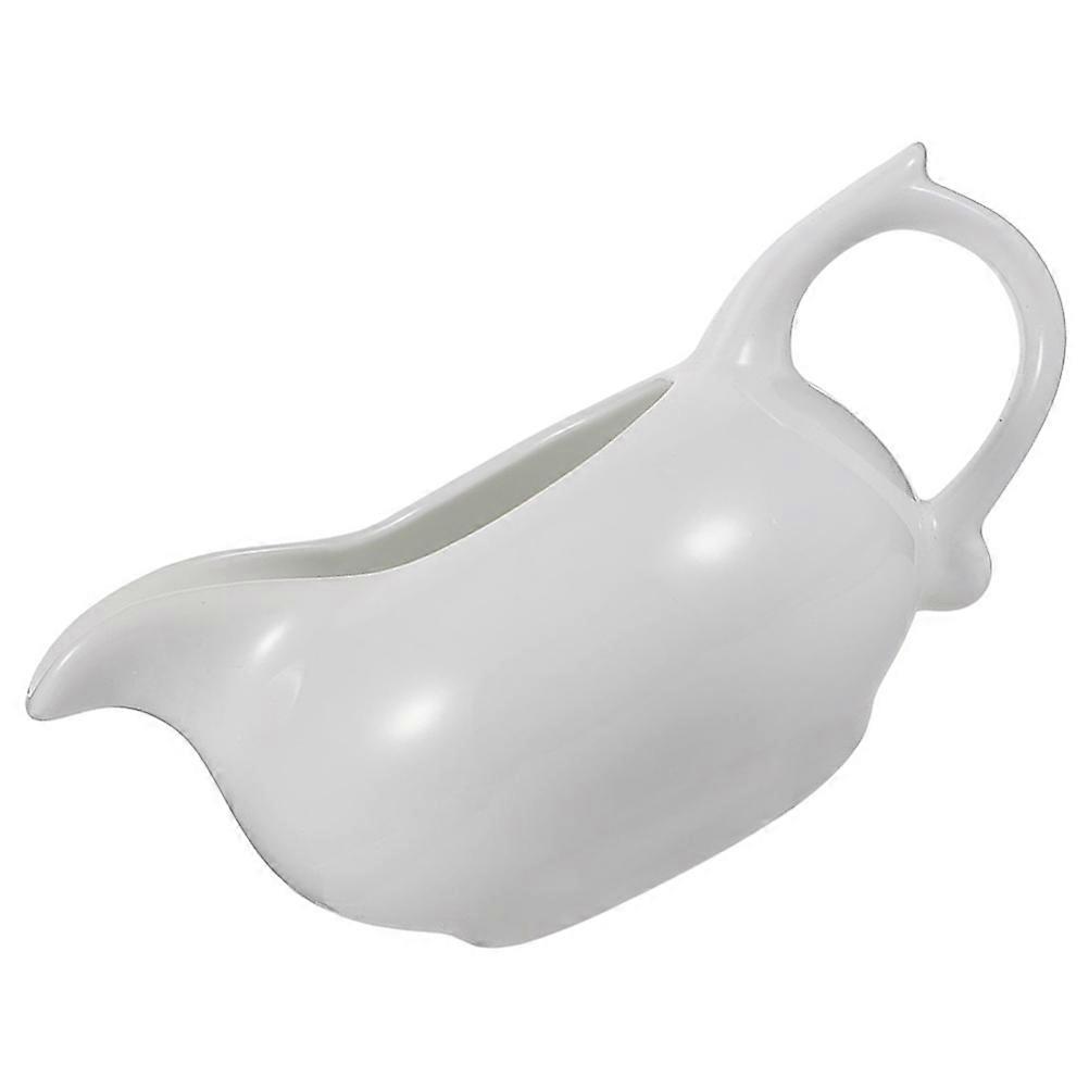 Porcelain Gravy Boat Ceramic Sauce Gravy Boat For Picnics Universal Style Dipping Sauce 1Set