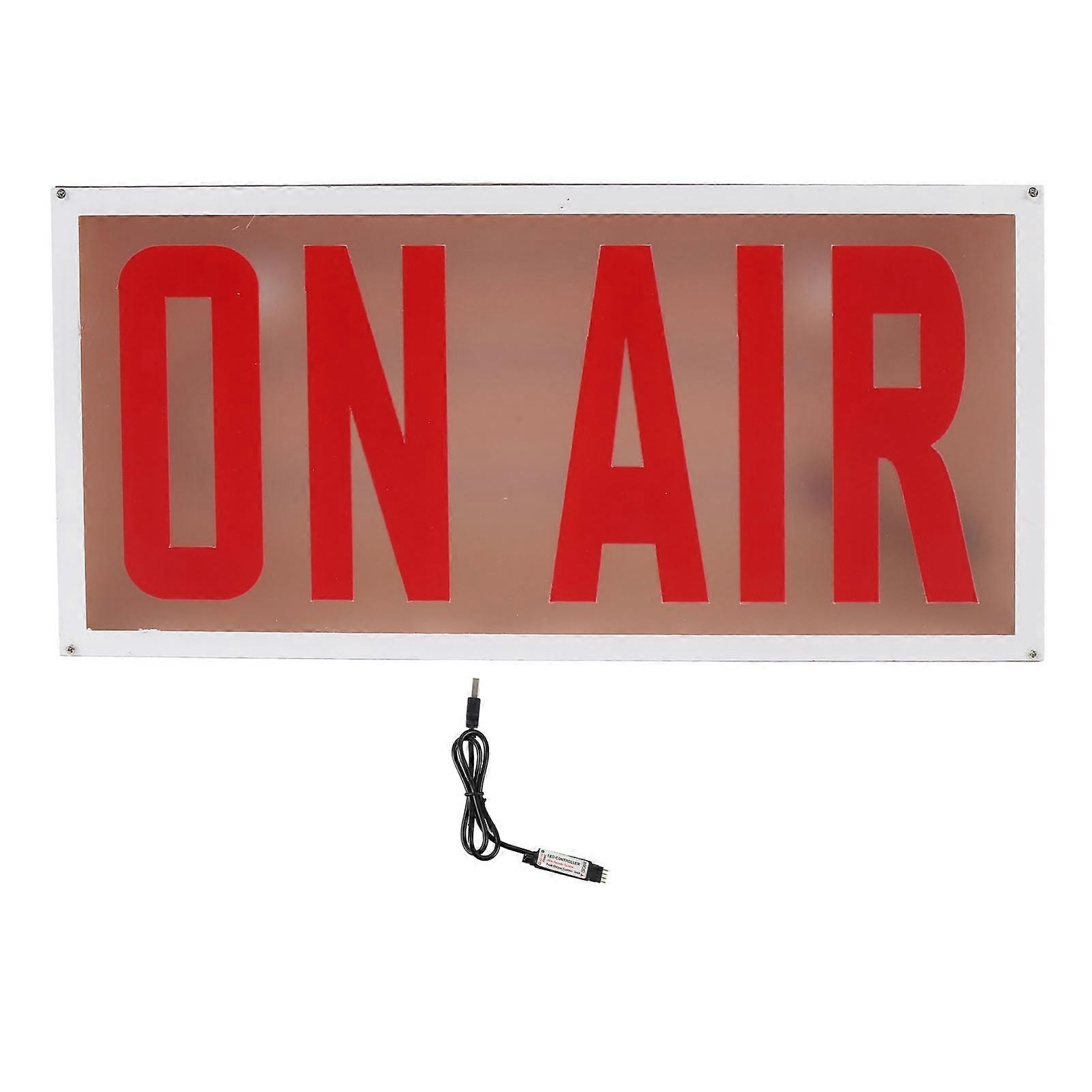 On Air Neon Sign: USB-Powered Live Streaming Light with Remote Control and 12 Colors
