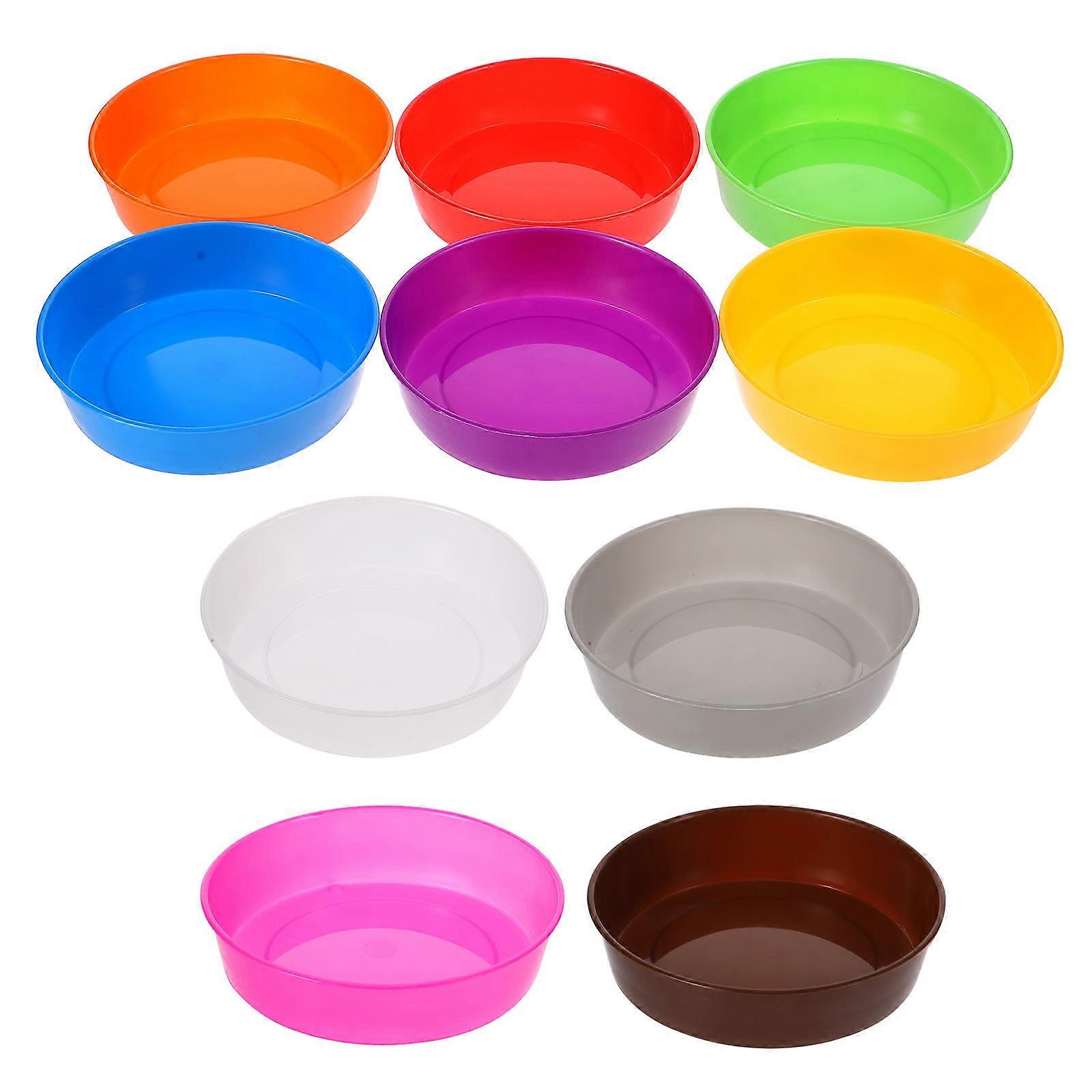 Plastic Pallets Diy Art Painting Board Storage Tool For Kids Beginners 5.11x5.11inch 1Set