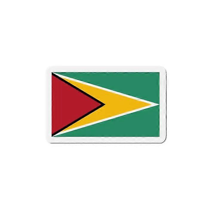 Guyana Flag Magnet - Multicolored - 9 cm - 50 pieces - Synthetic Resin - Mixed
