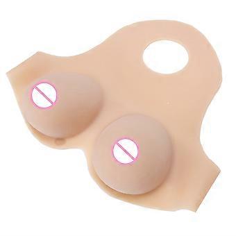 Silicone Breast Form Halterneck Type Artificial Fake Boobs for Mastectomy Crossdresser D Cup