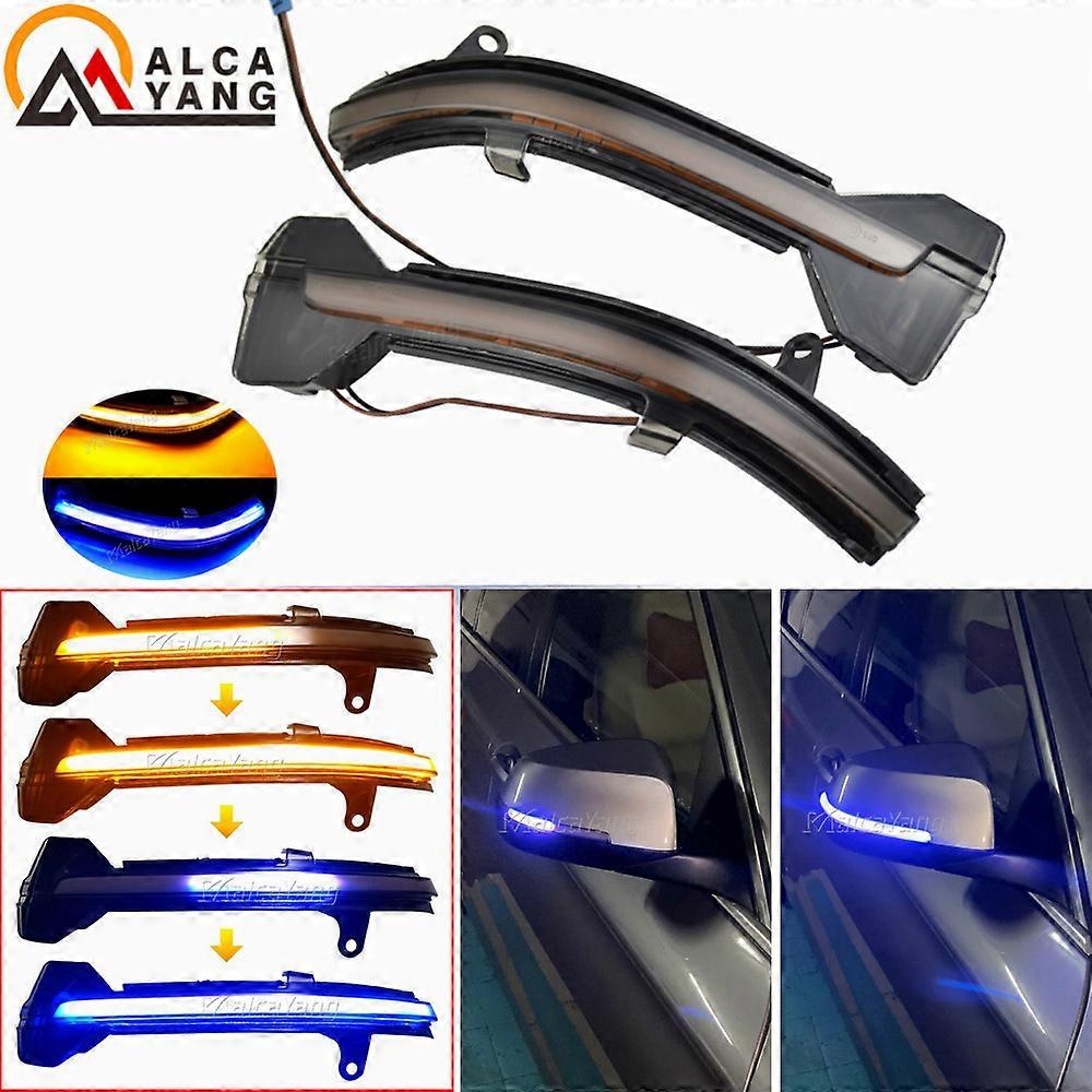 Suitable 2pcs For BMW 5 6 7 Series F10 F11 F07 F06 F12 F13 F01 Dynamic Turn Signal LED Rearview Mirror Indicator Blinker Repeater Light