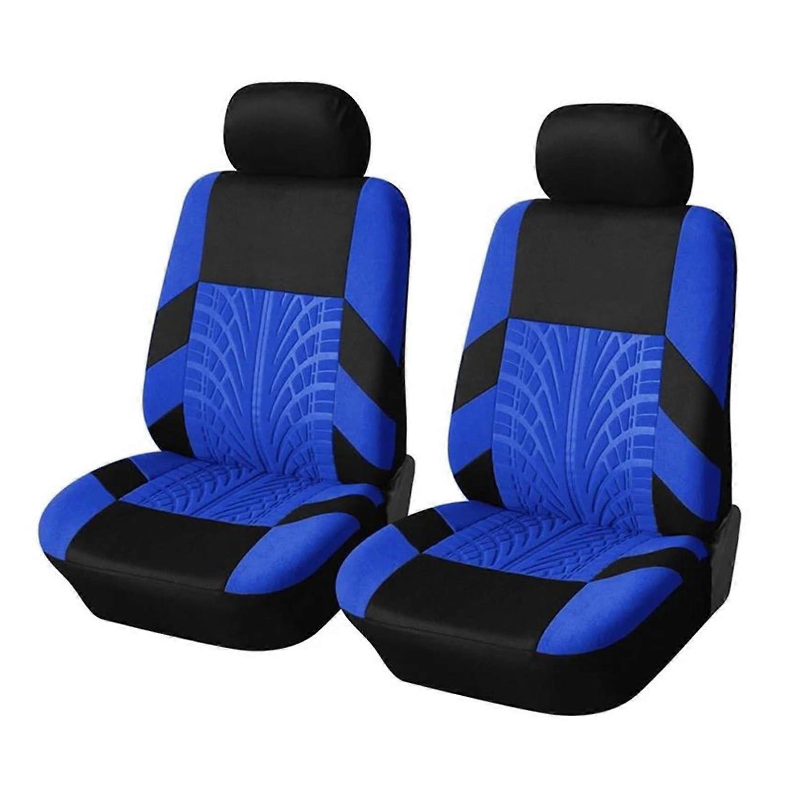 Car seat covers for Toyota Yaris Cross XP210 , easytoclean, 2 front seats (blue).