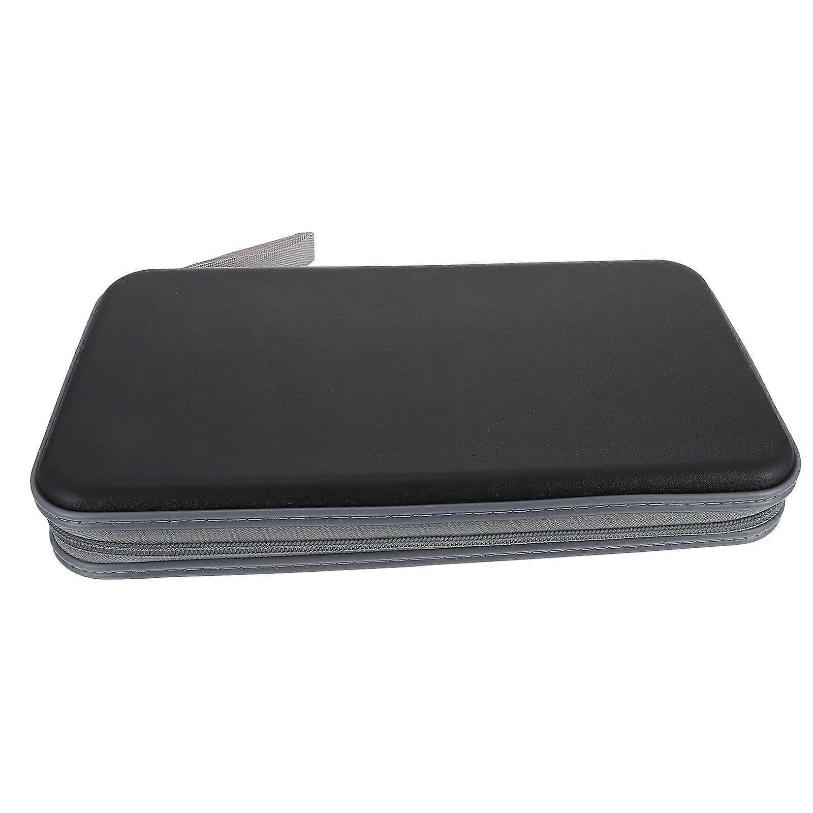 Cd Storage Case Anti-Pressure Hard Case for 80 Slots with Durable Material