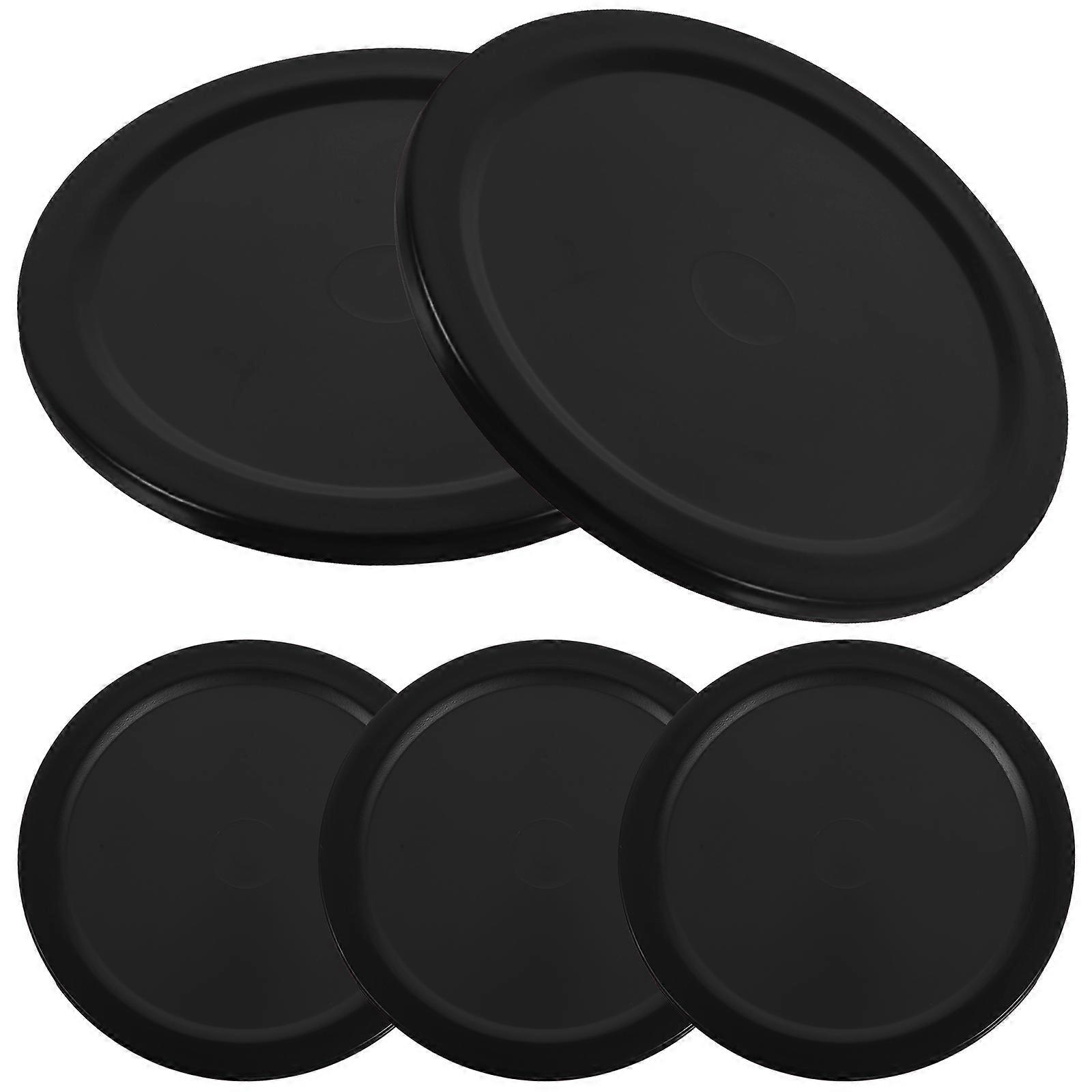 Air Hockey Pucks Tabletop Standard Design For Billiards Bars 5Pcs