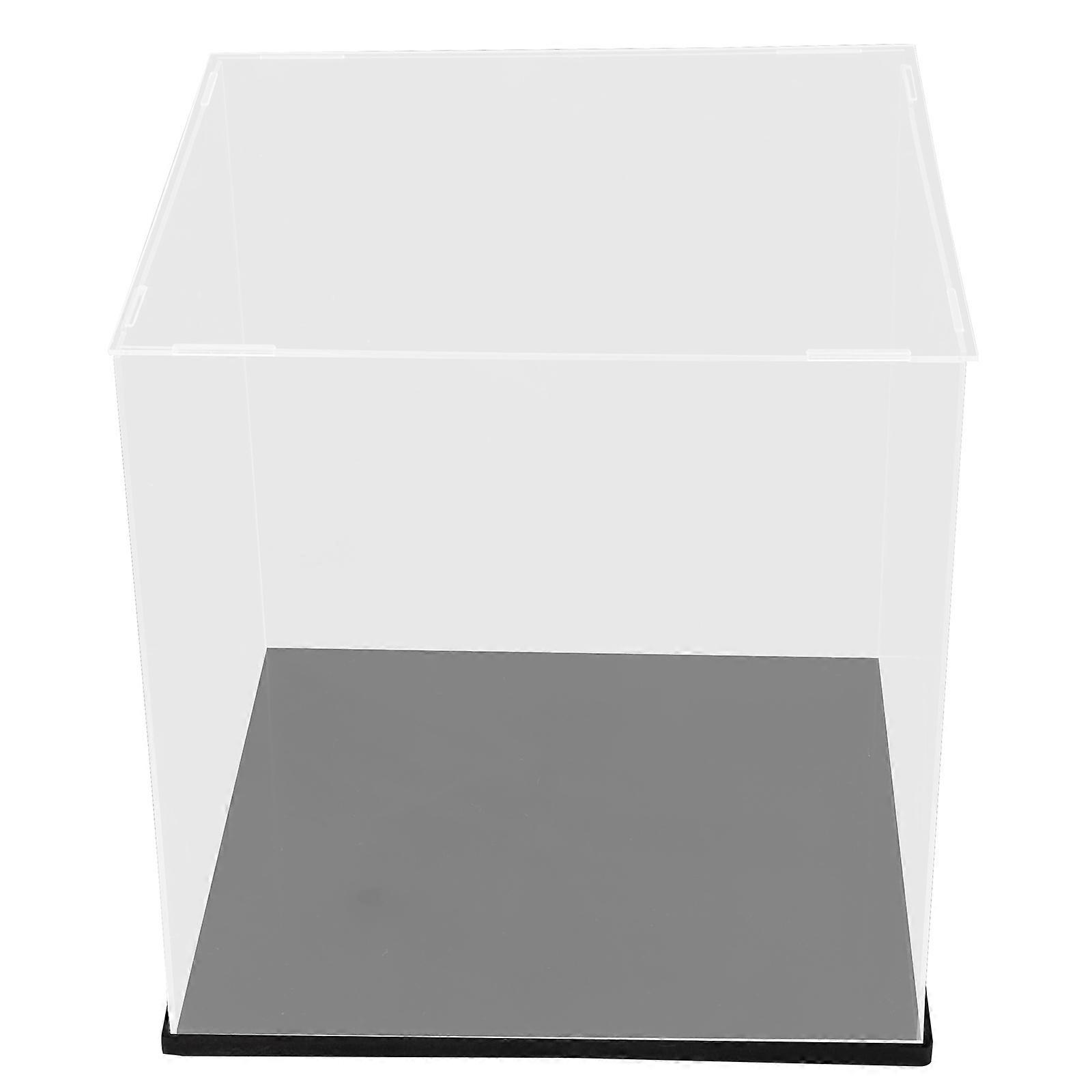 Basketball Collection Box Dustproof Acrylic Display Case For Home Display 1Pcs