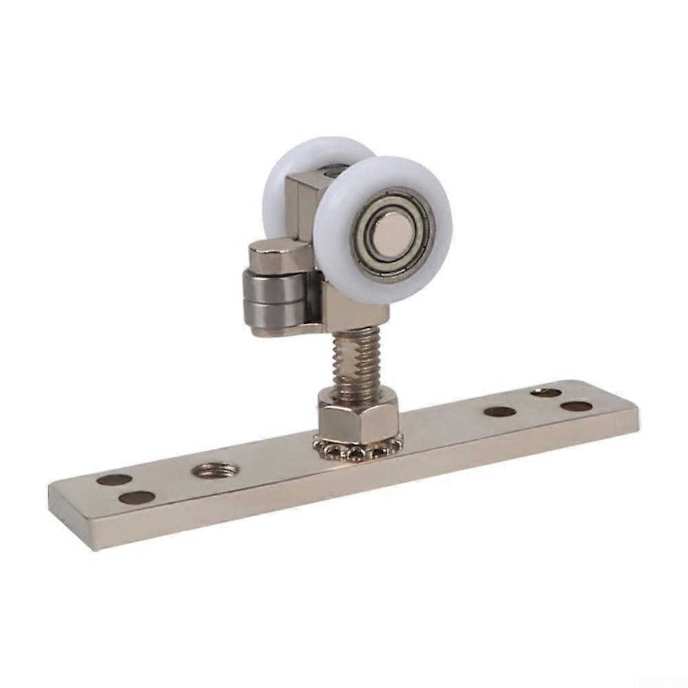 Sliding door hanger wheel, compatible with a range of door thicknesses from 20 mm to 50 mm, suitable for various environments.