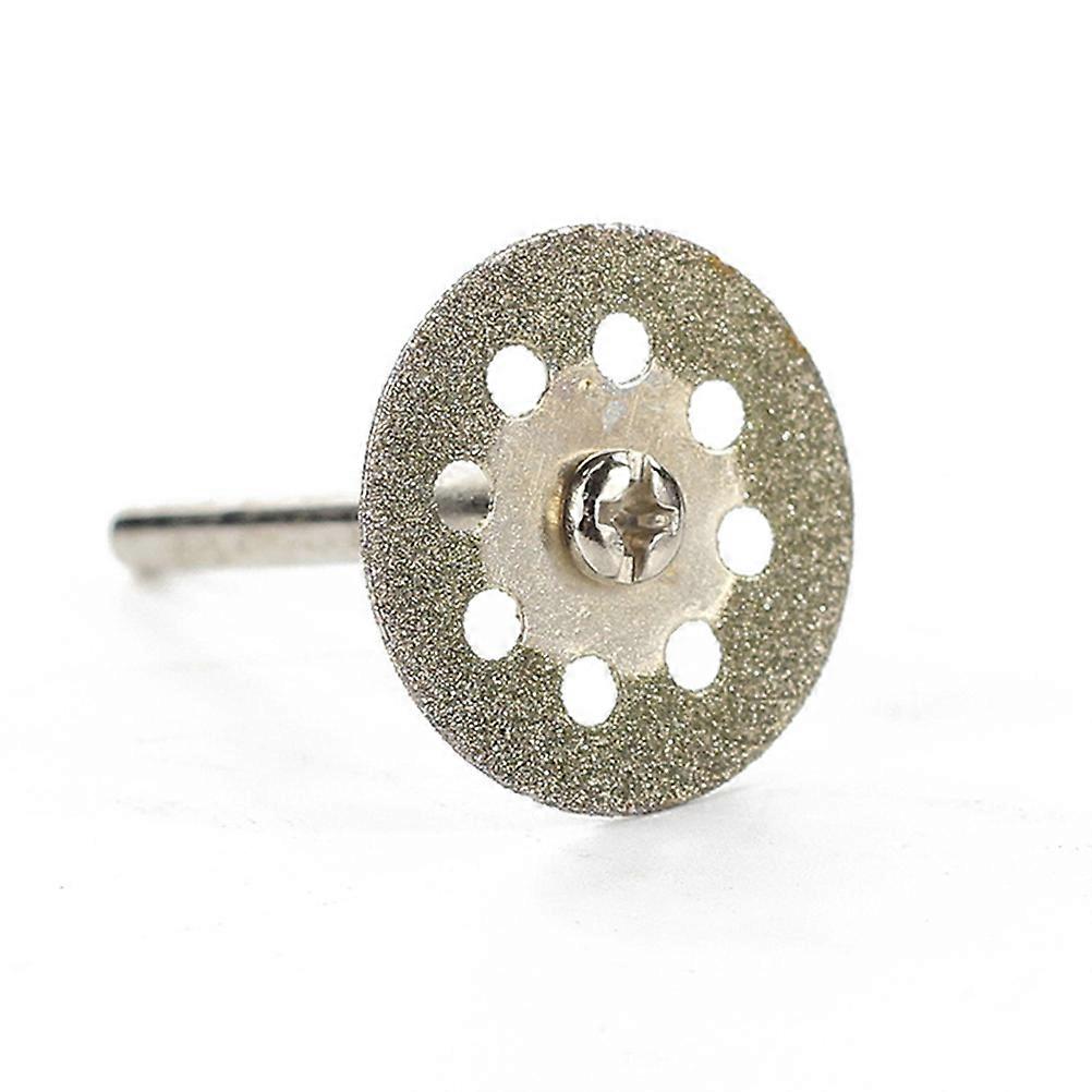 Ultrathin Silver for Rotary Tools Ideal for Gemstones Metal Glass 30mm 10Pcs