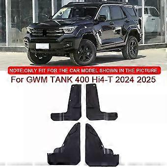 Para GWM TANK 400 Hi4-T 2024 2025 Estilo Do Carro ABS Pára-lamas Do Carro Guarda-lamas Guarda-lamas Guarda-lamas MudFlaps Dianteiro Traseiro Pára-lama Auto Acessório