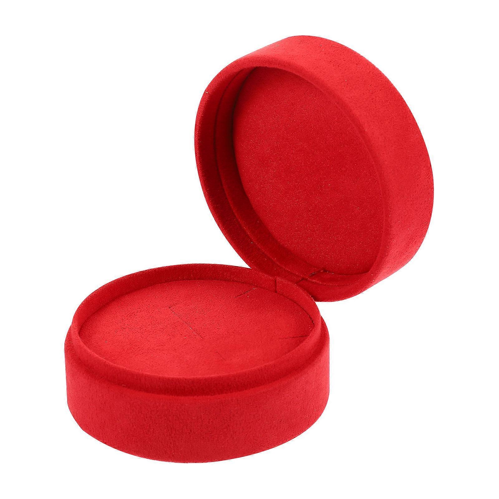 Ring Wrap Box Storage Protection Organization 8X8X4.5CM 1Pcs