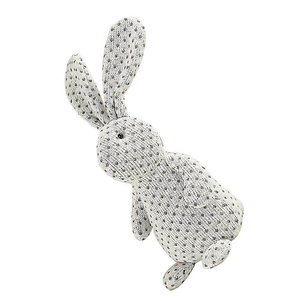 Adorable Easter Bunny Stuffed Doll Ornament for Desktop, Shelves & Spring Decor – Festive Rabbit Decoration for Parties & Home