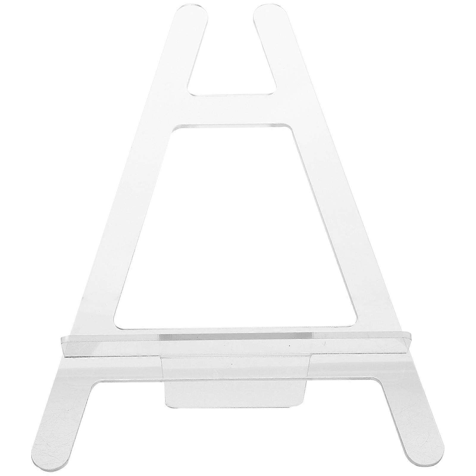 Clear Acrylic Photo Display Bracket 1 Set Show Rack Tablet Phone Holder for Retail Store