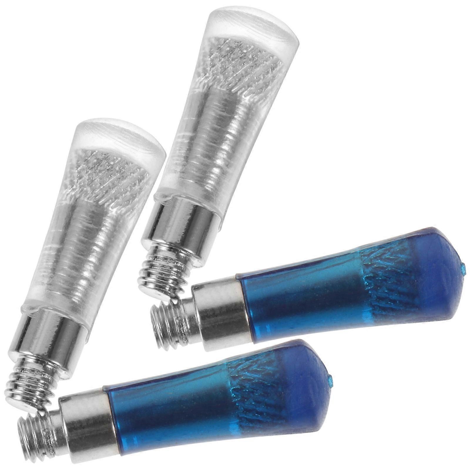 Tondeuse à cheveux en acier inoxydable avec repose-doigts pour une utilisation en salon Couleur assortie 4Pcs