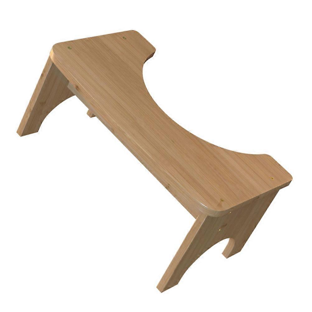 WC Fußhocker Tritthocker Badmöbel Holz Material 1Pcs