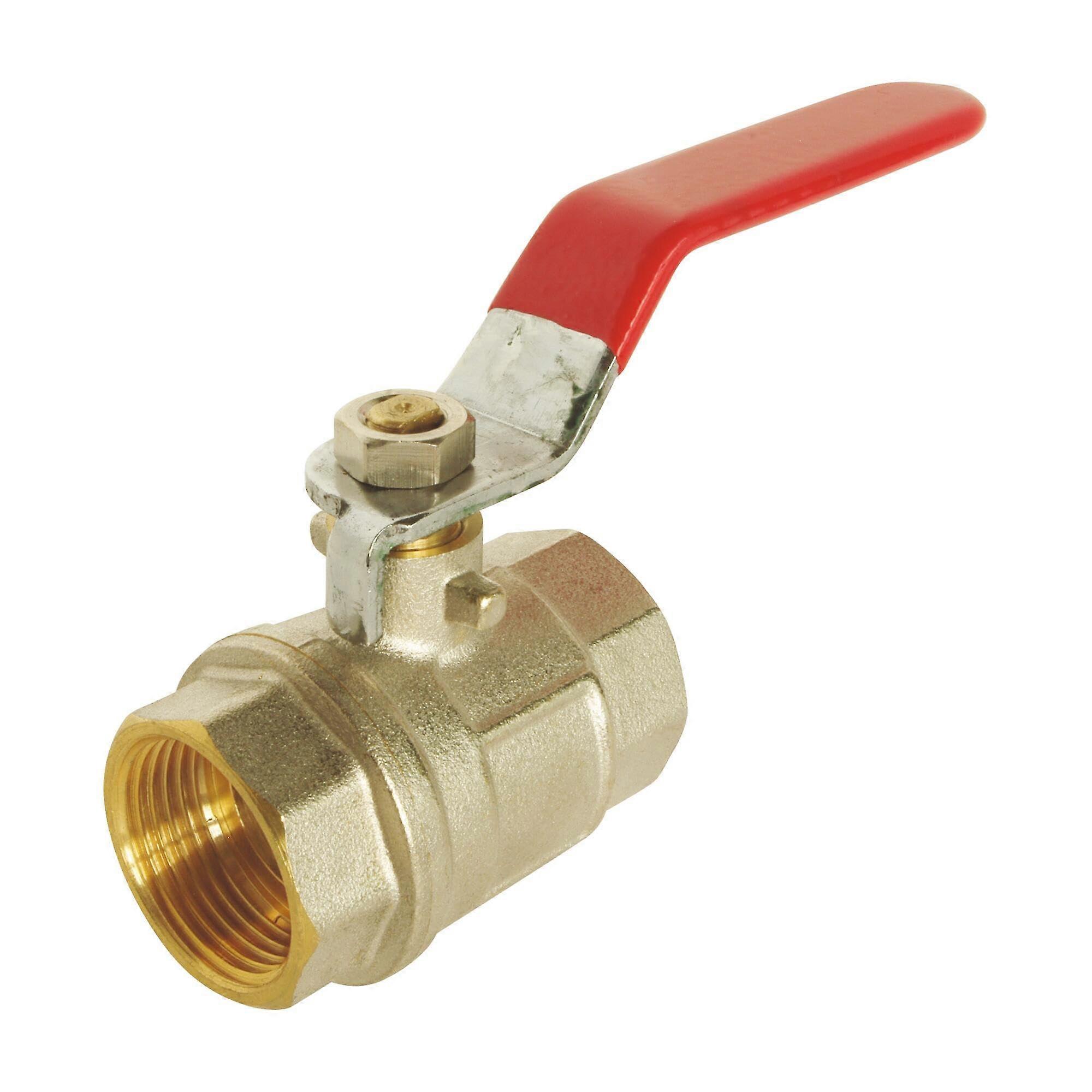 Ball Valve Double Female Threaded 20/27 Size Reversible Flat Handle