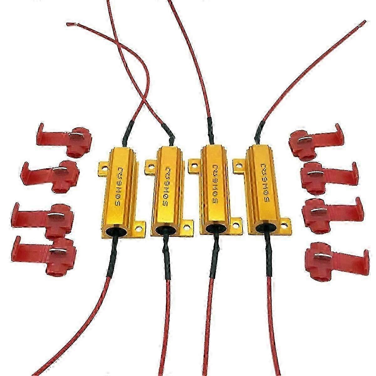 4pcs LED Indicator Ballast Load Resistor
