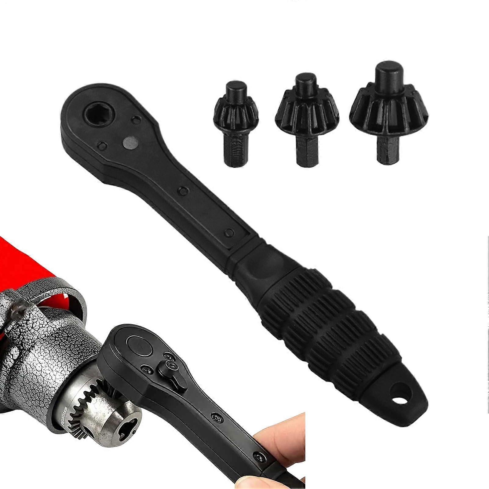 2in1 impact wrench for drill chuck, quickchange adapter wrench – Quickchange multipurpose wrench for bicycle and plumbing work.