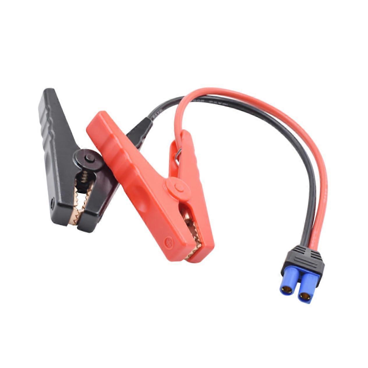 48V Car Emergency Start Power Cable Clamp Clip with Reverse Function for Car Battery Change and Solar Panel Power Supply Insulation Material