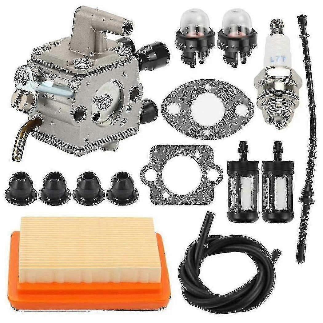 2024 Stihl Fs120 Fs200 Fs250 Fs300 Fs350 Fr350 Fr450 Fr480のためのキャブレターのエア フィルターのキットは4134 12を取り替えます