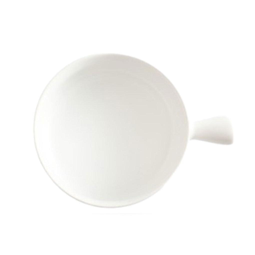 Portable porcelain soup bowl, lightweight and  for beef stew, ceramic, cute ceramic sauce bowl, mini tray, durable, easy to clean, white. Ref: 5804