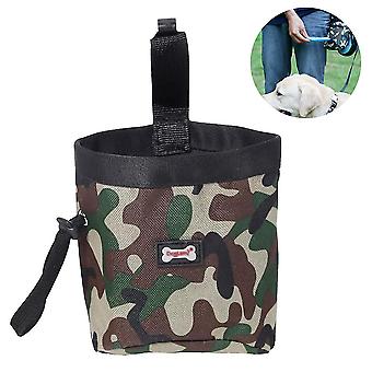 Dog Treat Pouch Training Bag With Clip, Outdoor Training Dog Snack Reward Waist Pocket Pet Feed Training Pouch