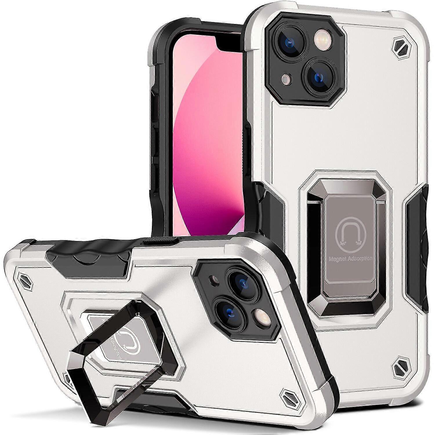 Case for iPhone 13 Shockproof Magnetic With Ring Holder