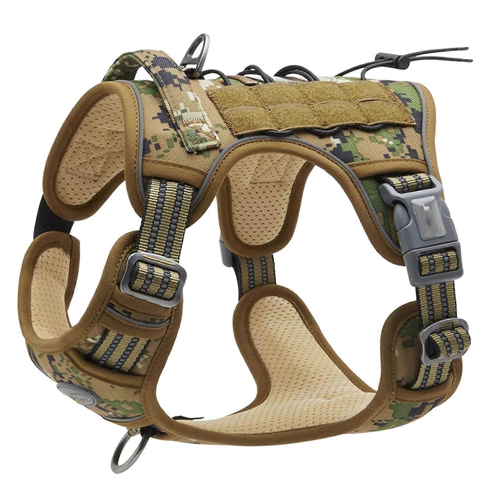 Adjustable Dog Training Vest for Large Dogs, Comfortable Multi-Color Harness, Breathable, Reflective Design