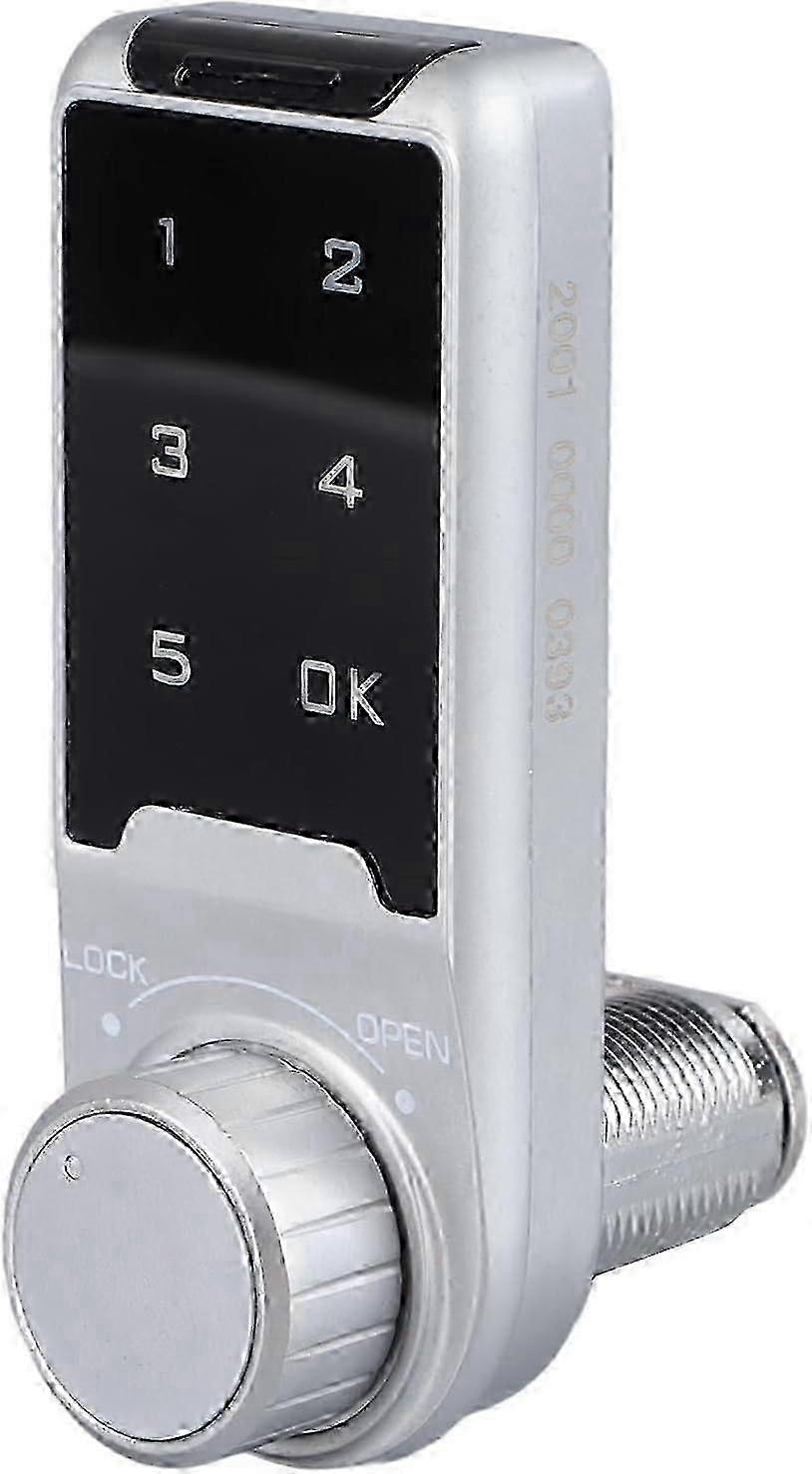Digital Code Security Lock - Electronic Touch Keypad Deadbolt Lock - Security Code Lock with Virtual Password for Protection